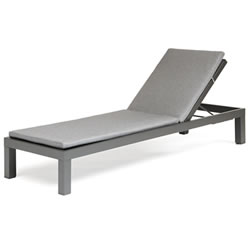 Extra image of EX-DISPLAY / COLLECTION ONLY - Kettler Elba Lounger in Anthracite / Charcoal