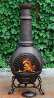 Extra Large Garden Chimenea Fireplace