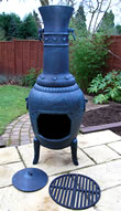 Grand Neptune Cast Iron Chimenea Fireplace
