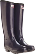 Hunter Regent Wellies in Aubergine