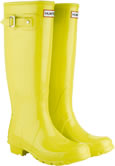 Gloss Citrine Hunter Wellies (Original)