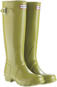 Gloss Green Hunter Wellies (Original)