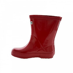 Extra image of Kids First Gloss Hunter Wellies - Military Red UK 8 INF (EURO 25)