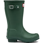 Extra image of Kids Green Hunter Wellies - UK Size 7 JNR