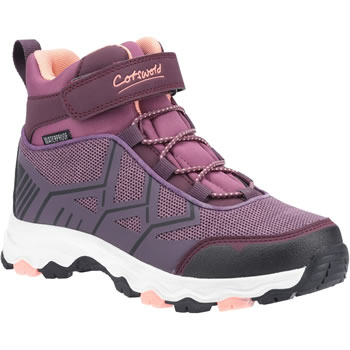 Image of Cotswold Coaley Kids Boots in Purple