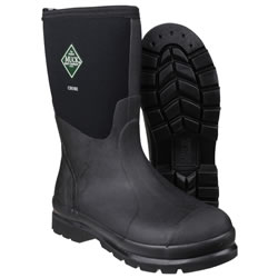 Extra image of Muck Boot - Chore Classic Mid - Black - UK Size 4
