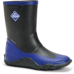 Small Image of Muck Boots Black/Blue Forager Kid's - UK Size 4