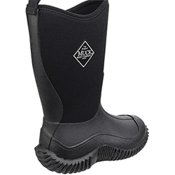Extra image of Muck Boot Kids Hale Tall Wellies in Black - UK 7 infant
