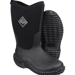 Extra image of Muck Boot Kids Hale Tall Wellies in Black - UK 2