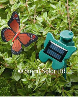 Garden on Solar Powered Flutterby Butterfly    8 99 Free Delivery Available
