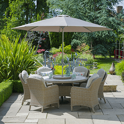 Image for: <span class="accessibility">Leisure Grow </span> Weave Garden Furniture