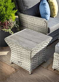 Image for: <span class="accessibility">Weave Garden Furniture </span>Side Tables