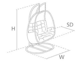 Sofa dimensions image