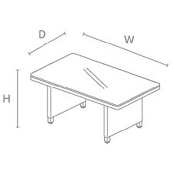 Table dimensions image