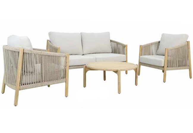 Image of Kettler Naples 4 Seat Lounge Set