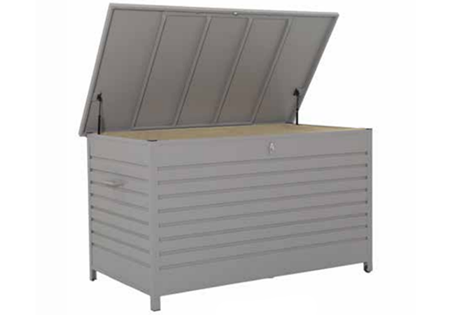 Image of Kettler Large Aluminium Storage Box - Pebble