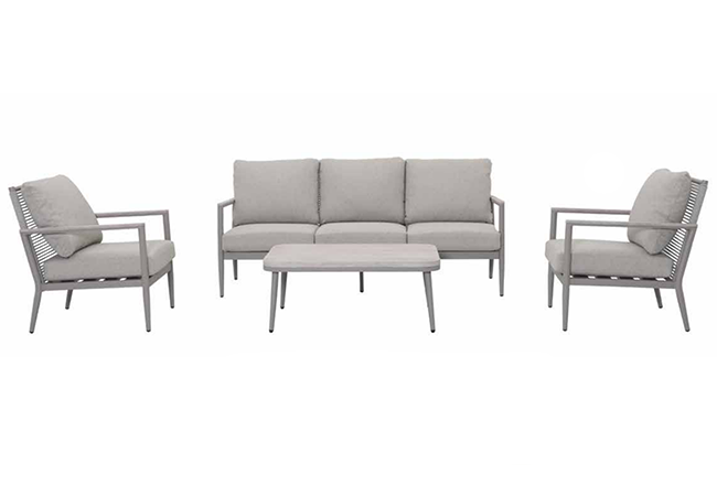 Image of Kettler Trento 5 Seat Lounge Set in Pebble