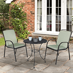 Small Image of Kettler Savita Bistro Set - Sage