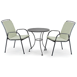 Extra image of Kettler Savita Bistro Set - Sage