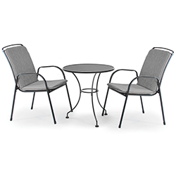 Extra image of Kettler Savita Bistro Set - Slate