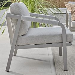 Small Image of Kettler Como Lounge Chair (Pair) in Pebble