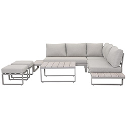 Image of Kettler Marina Corner Lounge Set with Coffee Table