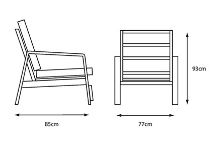 Seat dimensions image