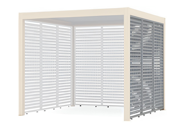 Image of LG Sanctuary 3m Slatted Side Wall