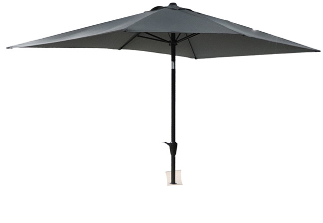 Image of LG Monza 3 x 2m Parasol with Crank and Tilt in Grey