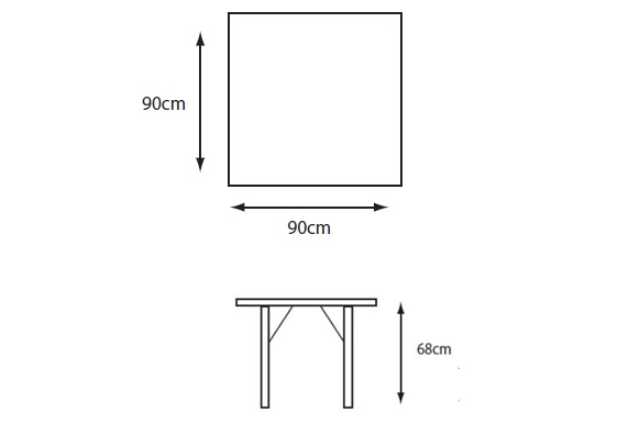 Coffee Table - dimensions image