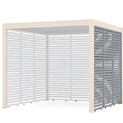 Small Image of LG Sanctuary 3m Slatted Side Wall