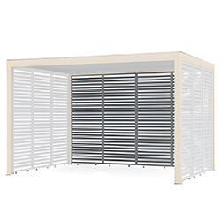 Small Image of LG Sanctuary 4m Slatted Side Wall