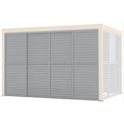 Small Image of LG Sanctuary 4m Sliding Walls with Movable Louvres