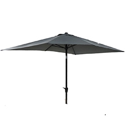 Small Image of LG Monza 3 x 2m Parasol with Crank and Tilt in Grey