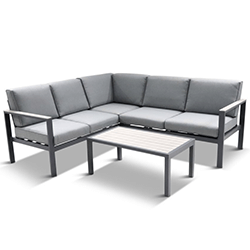 Extra image of LG Turin Compact Modular Corner Sofa Set