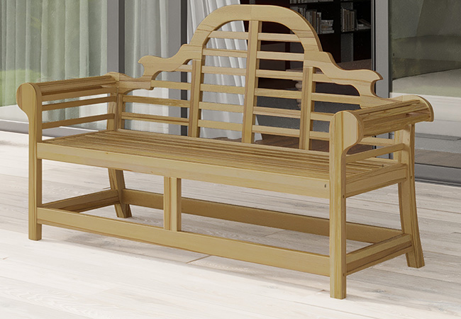 Image of Alexander Rose Redcliffe 6ft Lutyens Bench