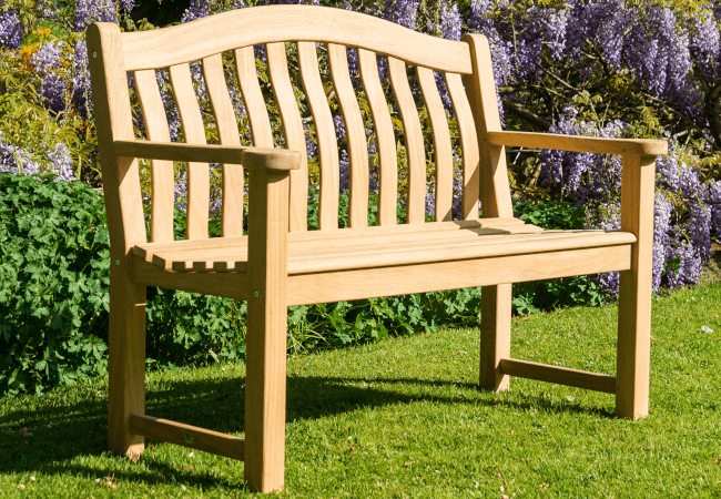 Image of Roble Turnberry 4ft FSC Garden Bench from Alexander Rose