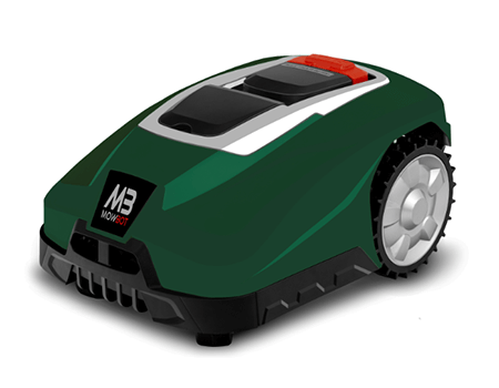 Image of Cobra Mowbot 1200 Robotic mower - Solid Green