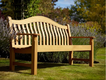 Image of EX-DISPLAY/COLLECTION ONLY Hartman Norbury 3 Seater Hardwood Garden Bench