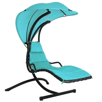 Image of Peardrop Swinging Dream Chair Blue