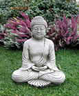 Small Robed Buddha Garden Ornament - BD6