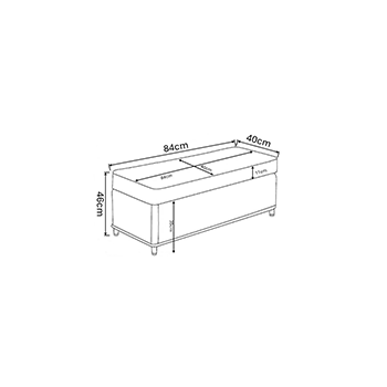 Bench dimensions image