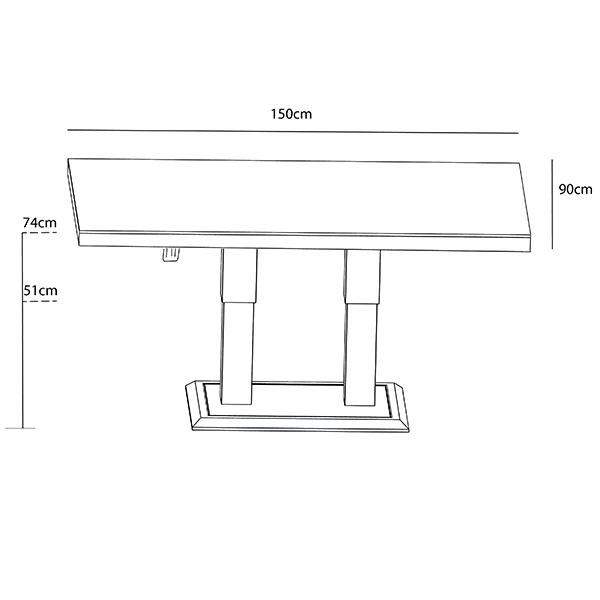 Table dimensions image