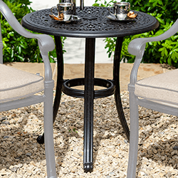 Small Image of Hartman Amalfi Bistro Table in Bronze