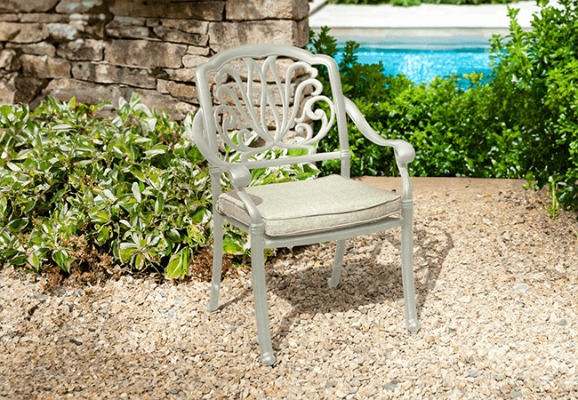 Image of Hartman Amalfi Dining Chair in Maize / Wheatgrass