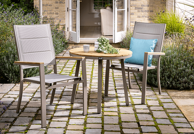 Image of Hartman Ezra Bistro Set in Latte