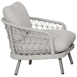 Extra image of Hartman Aries Lounge Chair in Taupe and Moon