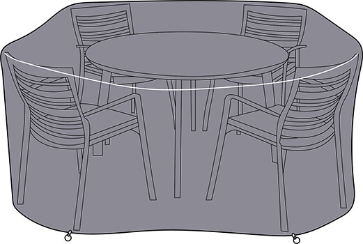 Image of Hartman Aurora 4 Seat Round Set Cover