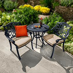 Small Image of Hartman Capri Bistro Set in Bronze/Amber