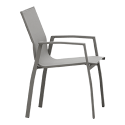 Extra image of Hartman Rio Dining Chair in Taupe and Pewter